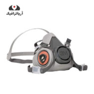 ماسک شیمیایی نیم صورت 3M 6200