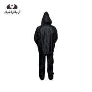 کاپشن و شلوار ایمنی بادگیر دو تکه