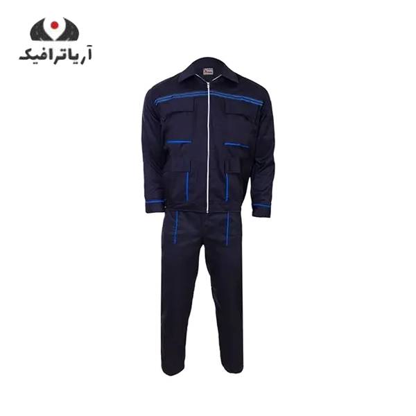 کاپشن شلوار سرمه ای پوشش کار